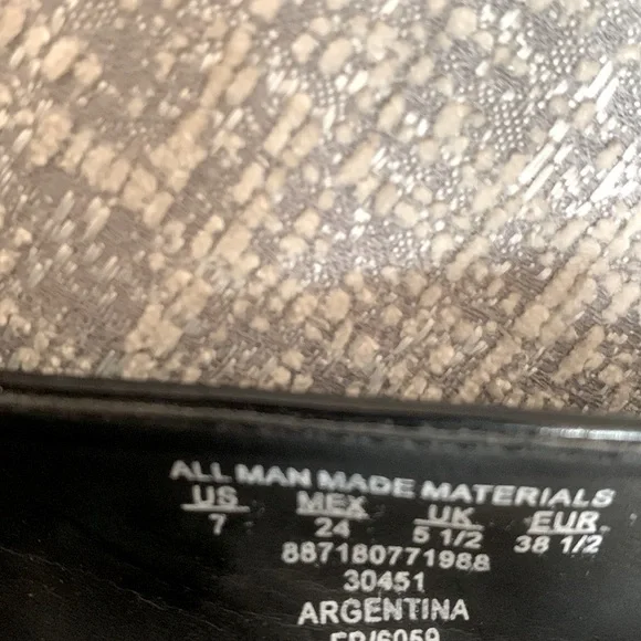 🔹Sofia Vergara Argentina Black Peep Toe Platform Stiletto Heels.. - Picture 4 of 11